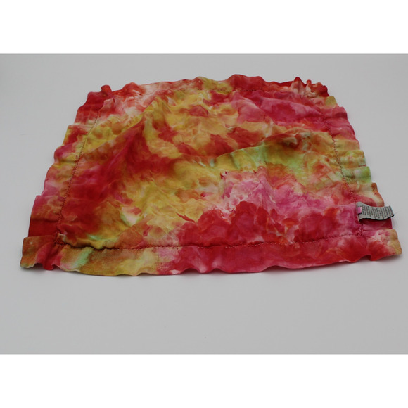 Pottery Barn Linen Napkins SET 6 Pink Yellow Tie Dye Pastel Festive Party - Picture 10 of 14